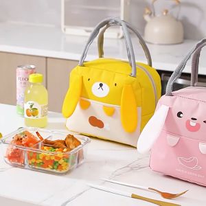 HF Fresh Cooler Bags Waterproof Nylon Portable Zipper Thermal Oxford Lunch Bag