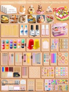 Childrens Air-Dry Clay Craft Kit