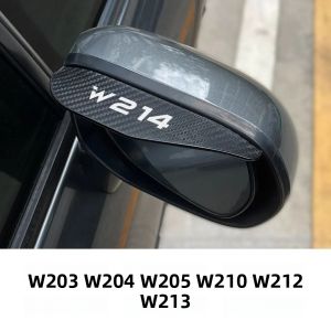 Gương Chiếu Hậu Chống Mưa Lông Mày Dành Cho Xe Mercedes Benz W124 W203 W204 W205 W212 W213 W210 W211 W140 W220 Tự Động Phụ Kiện Chất Liệu PVC