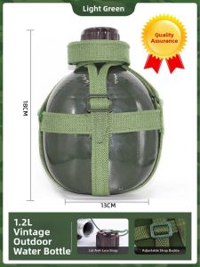 Military Style Durable High Capacity Outdoor Water Bottle