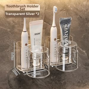 youqin | No-drilling Toothbrush Organizer