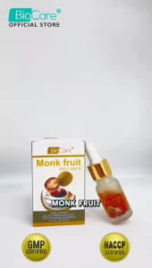 Biocare Monk Fruit Sweetener 10ML/ Zero Calorie/ Diabetes Friendly/ Tooth Friendly