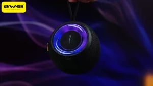 Awei KA19 Wireless Speaker 360 Surround Stereo Sound Oudoor Mini Speaker RGB Portable Bluetooth Speaker Awei Speaker
