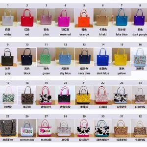 [Eva Beach Bag Printed] Cross-Border Hot Outdoor Print Hole Handbag Storage Satchel Pet Bag
