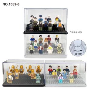 Dustproof Cover Ninja Model Educational Particle Building Blocks Display Storage Lego like Blocks for Teenagers And Adults
