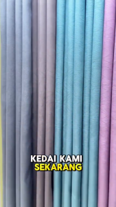 Yasmine Curtain Y2(130CM-400CM) Blackout Curtain Window Tingkap Langsir Murah Ready made Hook Eyelet 窗帘布 遮光 隔热