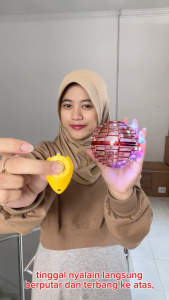 Mainan Anak FLYING SPINNER BALL Flying Boomerang Ball Bola Terbang LED