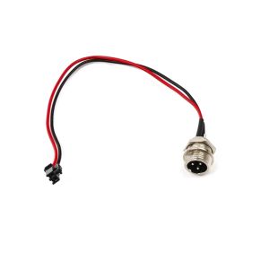 For Balancing Scooter Hoverboard 3 Pin/Prong 2 Wire Charging Port Replacement Practical Balance Car Parts