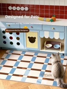 YUNHAOBUYI | Waterproof Urine-Proof Pet Dining Mat