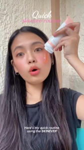SKINEVER Niacinamide 3-in-1 Skincare Set - Exfoliating Scrub + Hydrating Cream + Treatment Serum for Pore Minimizing & Brightening