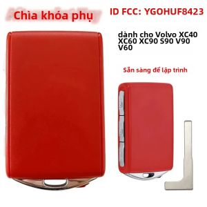 Chìa Khóa Xe Điều Khiển Từ Xa Thông Minh 433.92MHz FSK 8A/H Chip Dành Cho Volvo S90 XC40 XC60 XC90 V60 V90 2016-2021 Keyecu YGOHUF8423