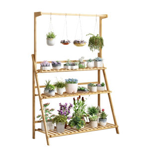 MANHAOSHI | Folding Multi-level Plant Stand