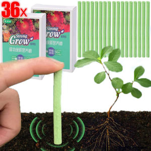 36/18Pcs Plant Nutrition Bars Nitrogen Phosphorus Potassium for Healthy Growth of Plant Fruit Vegetables Flowers Compound Fertilizer