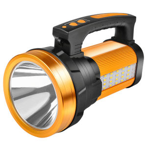 High Beam Outdoor Rechargeable Multi-functional Flashlight