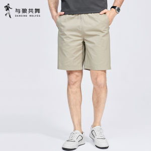 Lightweight Cotton Summer New Style Drawstring Waist Shorts