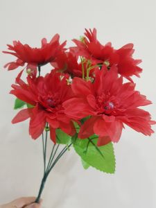 Bunga mawar daisy buket imitasi palsu plastik artificial dekorasi