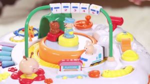 【Art Living】【0-2 Years Old】【Goodway】 Baby Toys Multi Functional Early Learning Playing Desk Train Toys English Mandarin Learning Desk 谷雨游戏桌和谐号婴儿多功能早教学习桌宝宝中英双语启蒙益智玩具