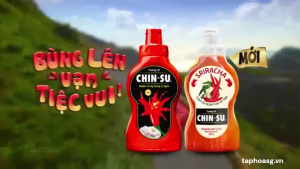 Tương ớt Chinsu chai 250g – Vị cay chuẩn Việt đậm đà món ăn