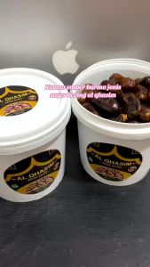 Kurma Al-Qassim Kemasan Ember Premium The Best Quality - KURMA AL-QASEEM KEMASAN EMBER KURMA AL-QASEEM TOPLES - CTshop