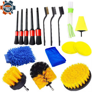 New Car Wash Brush Soft Brush Detail Brush Automotive Interior Cleaning Tools Air Conditioner Air Outlet Cleaning Brush