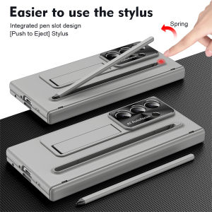 szhaiyu | Phone Case for Samsung Galaxy Z Fold 8 Ultra Z Fold 8 7 6 With Invisible Bracket S Pen Slot Screen Film Armor Shockproof Cover