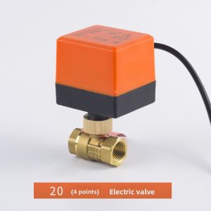 TIANYIJINNIU | Electric Ball Valve Copper Material High Flow Intelligent Valve Waterproof