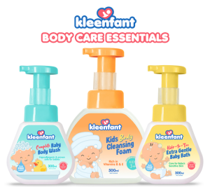 Kleenfant Hypoallergenic Bodycare for Newborn Babies and Kids No Tears Collection 300ML Pack of 1