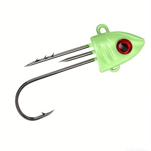 Weihe FISHING | Móc Câu Jig Head WEIHE Phát Sáng Có Ngạnh Trọng Lượng 7g-20g 3 Màu Dùng Cho Câu Xa Câu Biển Câu Đáy Câu Hồ.
