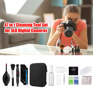 COD [Free Shipping] 47pcs Camera Cleaner Kit DSLR Lens Digital Camera Sensor Cleaning for Mobile PC