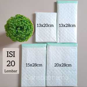 ALAS POPOK SEKALI PAKAI ISI 20 PCS