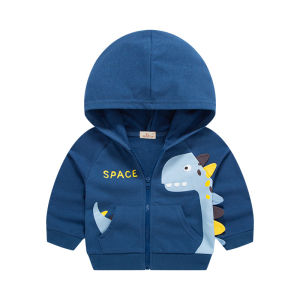 3D Dinosaur Design Boys Hoodie