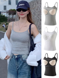 YAYANGREN | Pad Bra Tank Top for Women No Sleeve Fashion