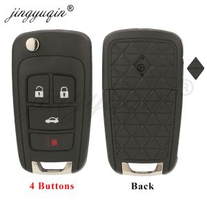 5/10X Upgrade Flip Remote Car Key Shell For GMC Terrain Chevrolet Cruze Lova Camaro Impala Opel Vauxhall Insignia Astra Buick