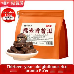 XINYIHAO | Aged Thirteen Years Fragrant Sticky Rice Flavor Ripe Pu-erh Tea 300g