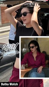 Kacamata Fashion Wanita Talin-0157 / Kacamata Hitam Korea Terlaris + Free Box & Lap Kacamata