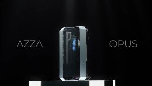 Azza OPUS 809 PCI-E 4.0 Aluminum Gaming Premium Case Chassis Casing With Riser Cable
