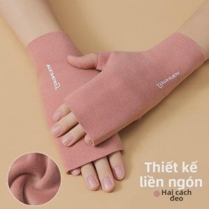 JUANSE | Găng Tay Màn Hình Cảm Ứng Dành Cho Phụ Nữ Thiết Kế Mở Ngón