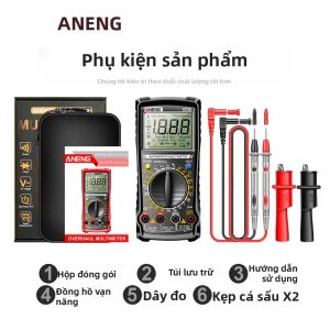ANENG | Máy Đo Đa Năng Ô Tô ANENG SZ26 Dành Cho Xe 4/6/8 Xi-lanh Màn Hình Kỹ Thuật Số Đo Tốc Độ Vòng Quay Động Cơ Góc Quay Có Tính Năng Chống Cháy Thông Minh