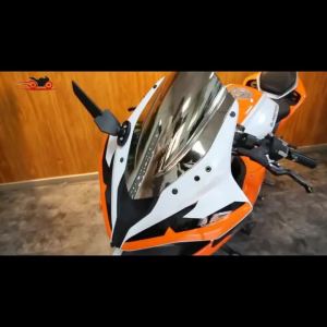 Gương Chiếu Hậu Xe Máy Thể Thao BMW S1000RR 2009-2022 Kiểu Dáng Thể Thao Tích Hợp Cánh Gió Xoay Tăng Cường Tầm Nhìn