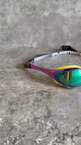 Kính bơi ARENA COBRA EDGE MIRROR SWIPE ANTI-FOG Emerald Plum Cyber Lime.