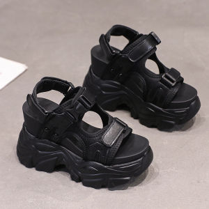Giày Sandal Đế Dày Thời Trang Cho Nữ Mùa Hè Giày Thể Thao Thường Ngày Giày Dài Đế Cao Giày Dép Đế Dày Thời Trang Giày Sandal