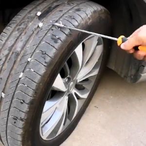 3 In 1 Multifunction Car Tire Stone Remover Tool Kit Screwdriver Cleaning Gorek Batu Tayar Kereta