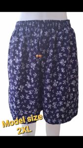SAMs / ADULT SHORT WOMEN / PRINTED / (XL-waistline 36-42) (XXL-waIstline 38-46/ CHALIS