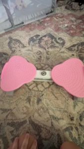 MERACH พร้อมส่ง จานหมุนเอวเอส พร้อมเชือกดึง จานหมุนออกกำลังกาย Twisting Board พร้อมส่ง บิดเอว อุปกรณ์ออกกำลังกายเอว จานทวิตส์พ