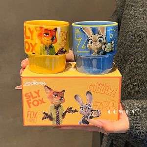 Collaborative Zootopia Ceramic Mug Gift Set