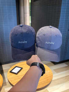 หมวกเบสบอลปักลายตัวอักษรสไตล์ญี่ปุ่นลำลองสำหรับผู้ชายและผู้หญิง ฤดูใบไม้ผลิ ฤดูใบไม้ร่วง ฤดูหนาว หมวกทรงปากเป็ดทรงเรียบง่ายที่ทำให้ใบหน้าดูเล็กลง