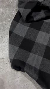 Kemeja Flanel Motif Kotak-Kotak Polos Anak Laki-laki Lengan Panjang Gaya Retro Ukuran 9-15 Tahun