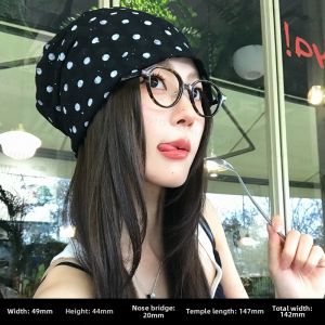 Chuming | Tortoiseshell Retro Nerd Female Style Blue Light Blocking Prescription Glasses