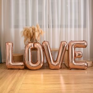 Wedding Confession Heart Balloon Birthday Proposal Love Aluminum Foil Decoration Wedding Wedding Ceremony and Wedding Room Layout Supplies
