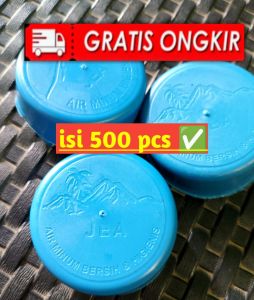Tutup Galon isi ulang Ro Warna isi 500pcs murah